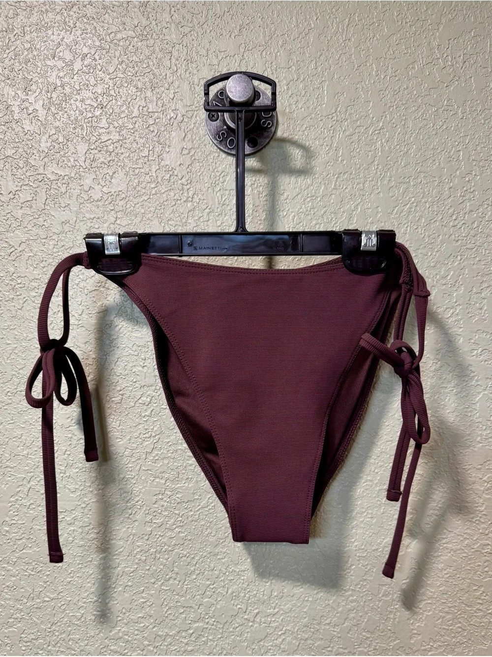 Wilo the Label Chocolate Bikini NWT L
